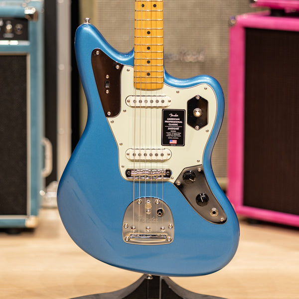 Fender American Professional Classic Jaguar - Faded Lake Placid