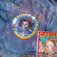 Grateful Dead Hand-Painted Denim Jacket (Large)