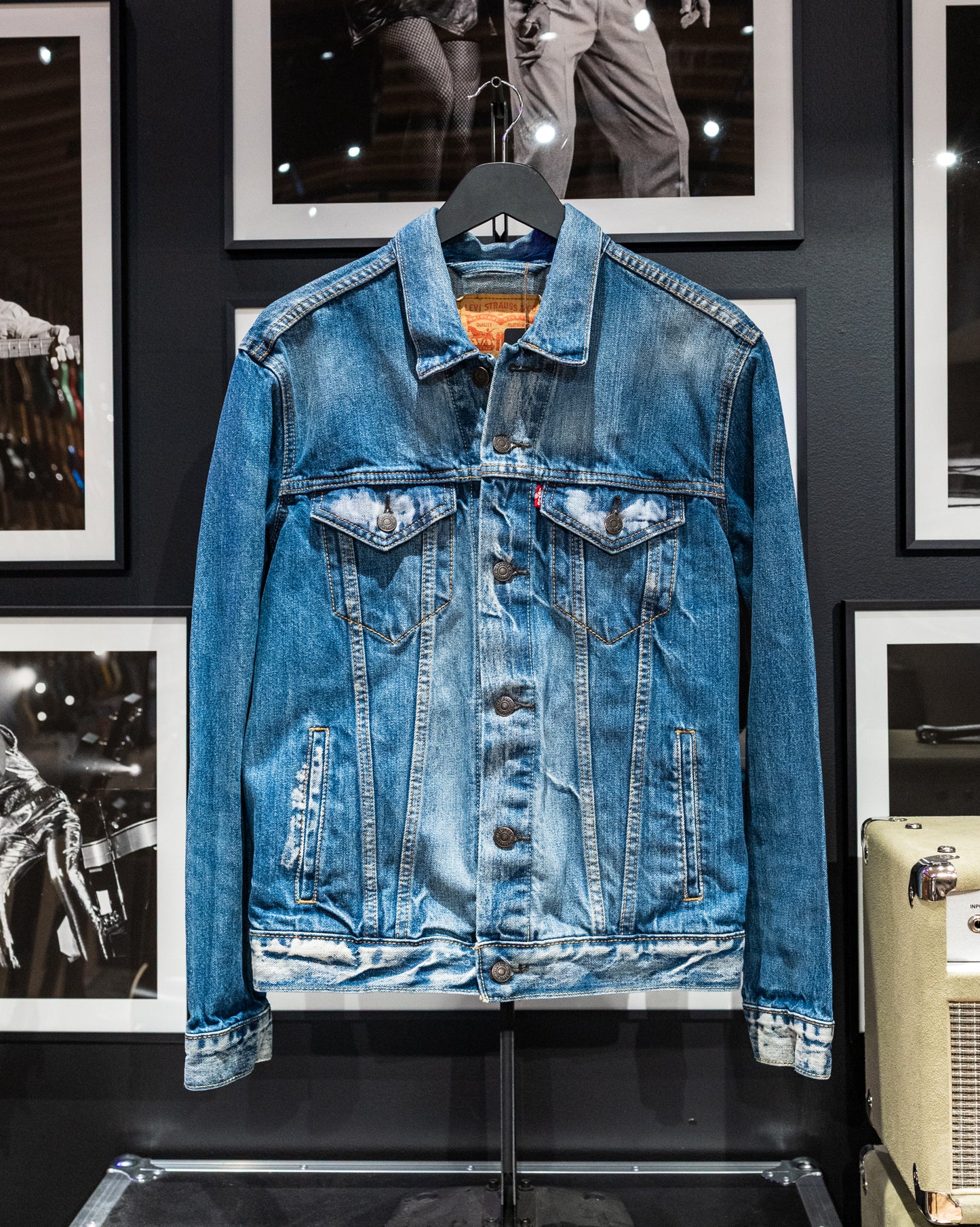 Bruce Springsteen Born In The USA Hand-Painted Denim Jacket