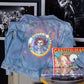 Grateful Dead Hand-Painted Denim Jacket (Large)