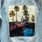 Eagles Hotel California Hand-Painted Denim Jacket