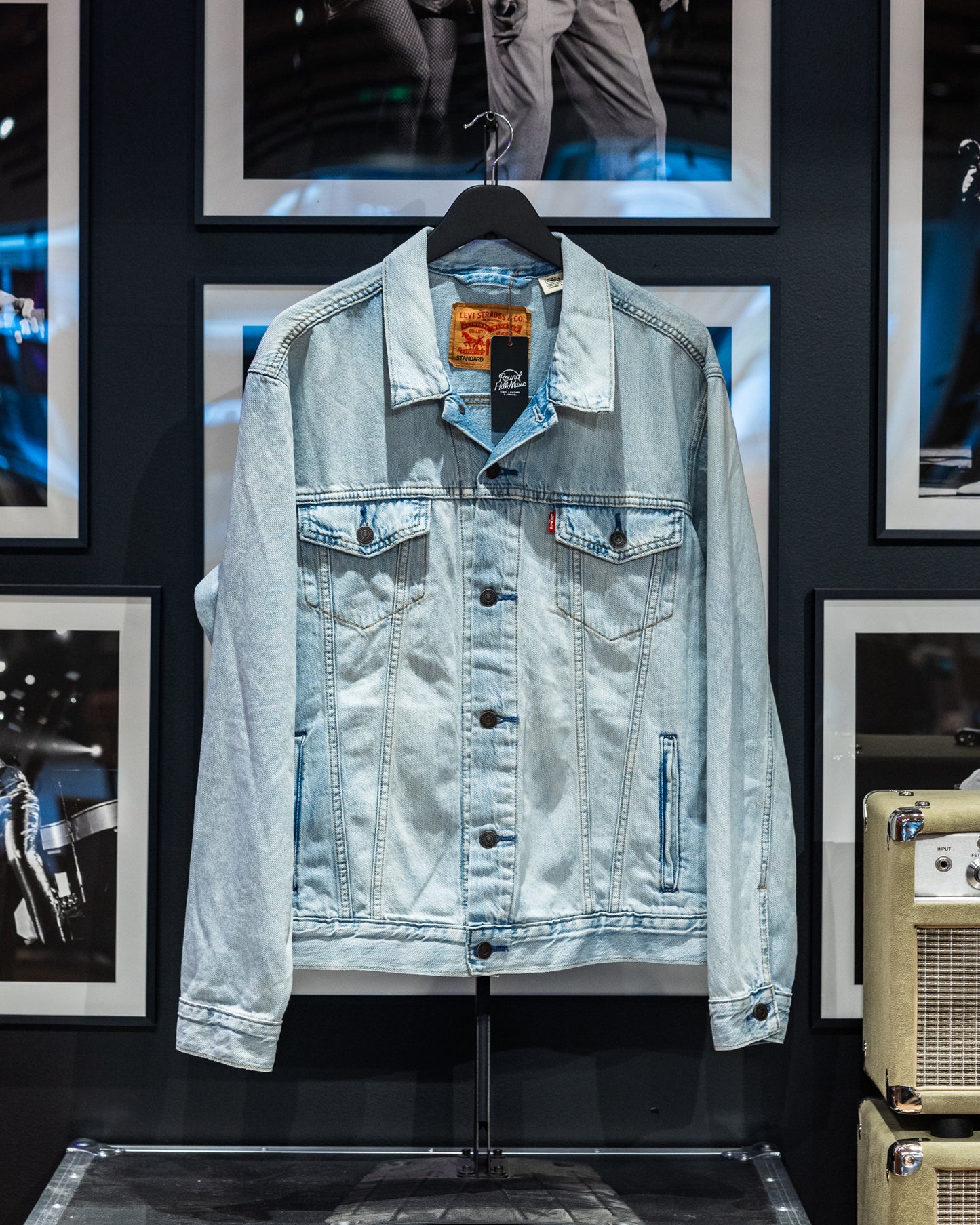 Eagles Hotel California Hand-Painted Denim Jacket