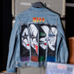 KISS Hand-Painted Denim Jacket (Women’s Large)