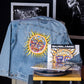 Sublime Hand-Painted Denim Jacket (Large)