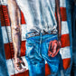 Bruce Springsteen Born In The USA Hand-Painted Denim Jacket