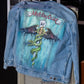 Motley Crue Hand-Painted Denim Jacket (Men’s XL)