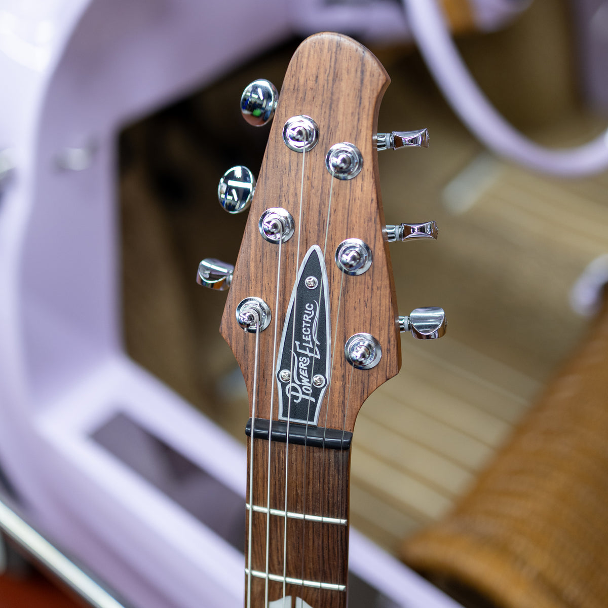Powers Electric A-Type PF42 Two-Tone - Lilac & Moonlight White