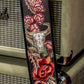 JH Custom Wild West Roses Guitar Strap