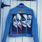 KISS Hand-Painted Denim Jacket (Women’s Large)