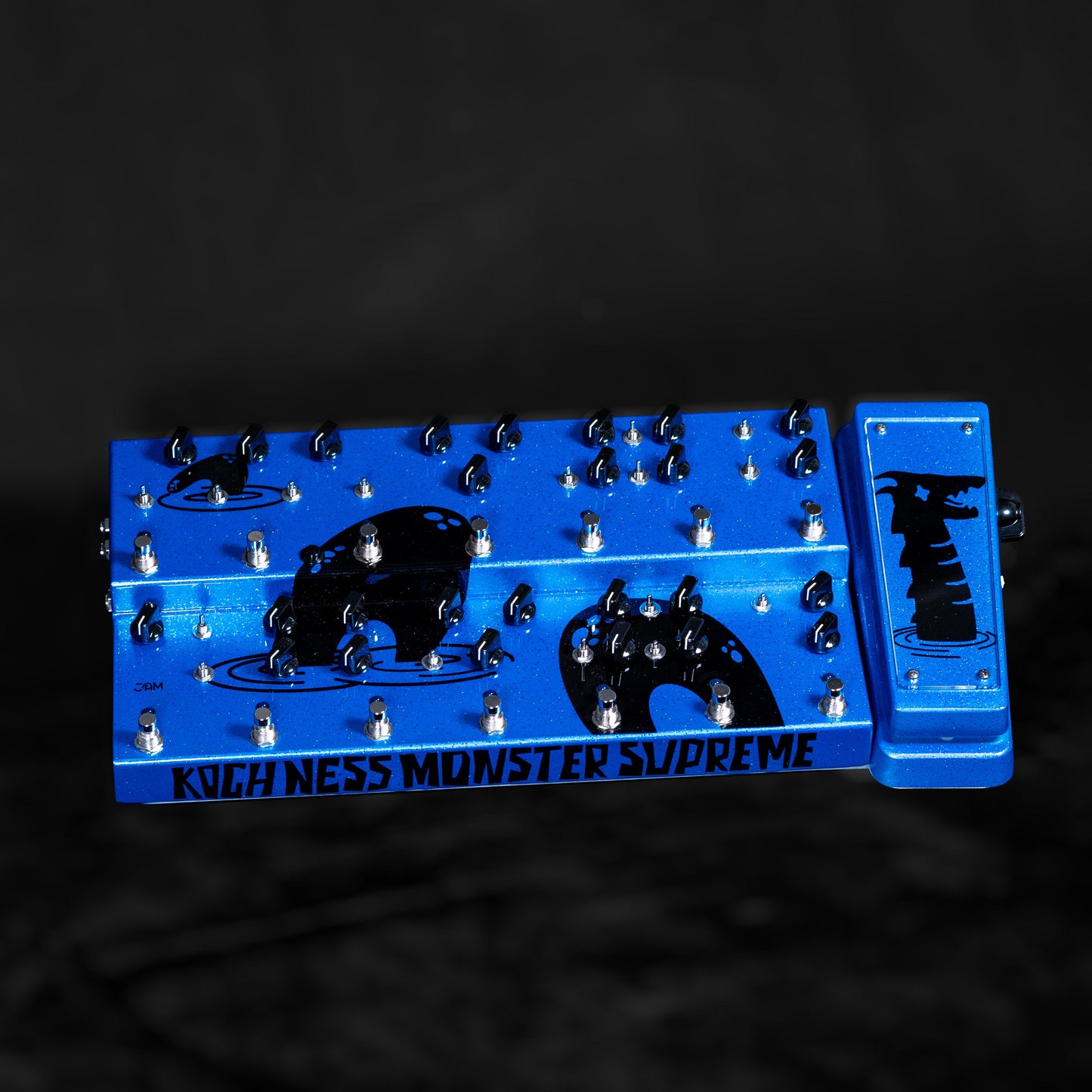 JAM Pedals Custom Koch Ness Monster Supreme Multi Effects Pedal - Deep Sea