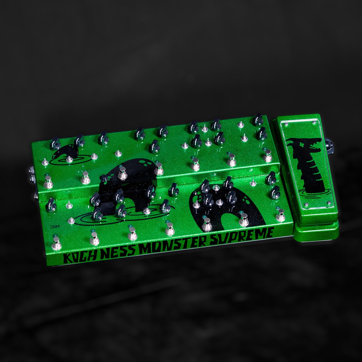JAM Pedals Custom Koch Ness Monster Supreme Multi Effects Pedal - Serpent Scale