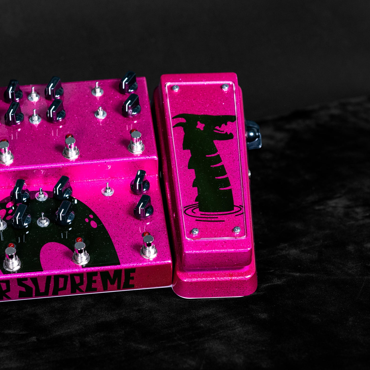JAM Pedals Custom Koch Ness Monster Supreme Multi Effects Pedal - Dragonfruit