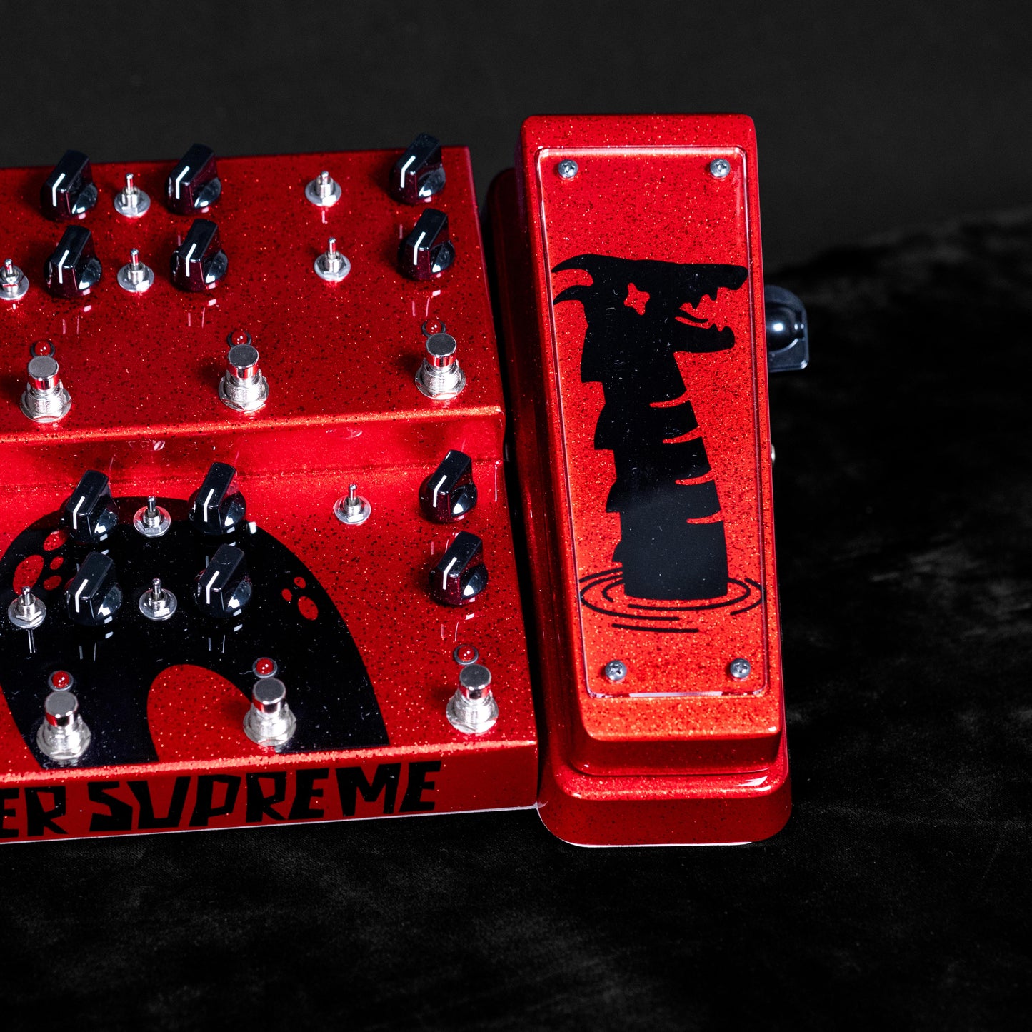 JAM Pedals Custom Koch Ness Monster Supreme Multi Effects Pedal - Crimson