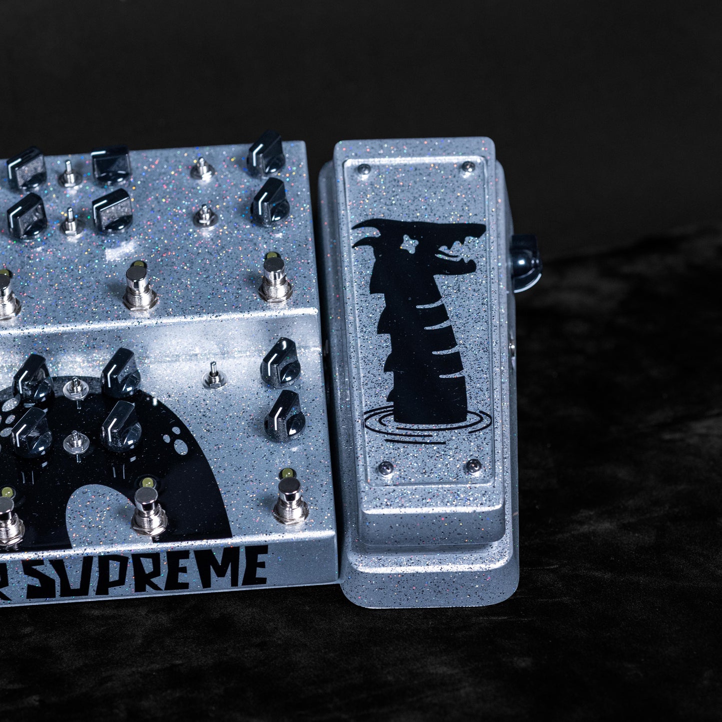 JAM Pedals Custom Koch Ness Monster Supreme Multi Effects Pedal - Highland Silver