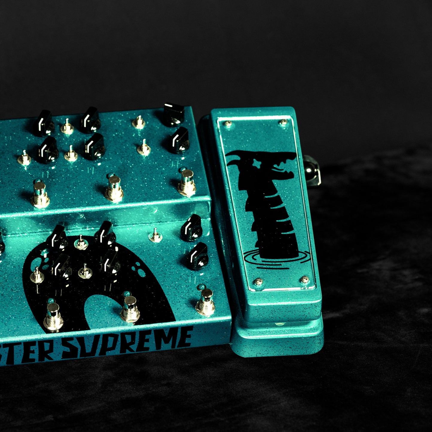JAM Pedals Custom Koch Ness Monster Supreme Multi Effects Pedal - Loch Mist