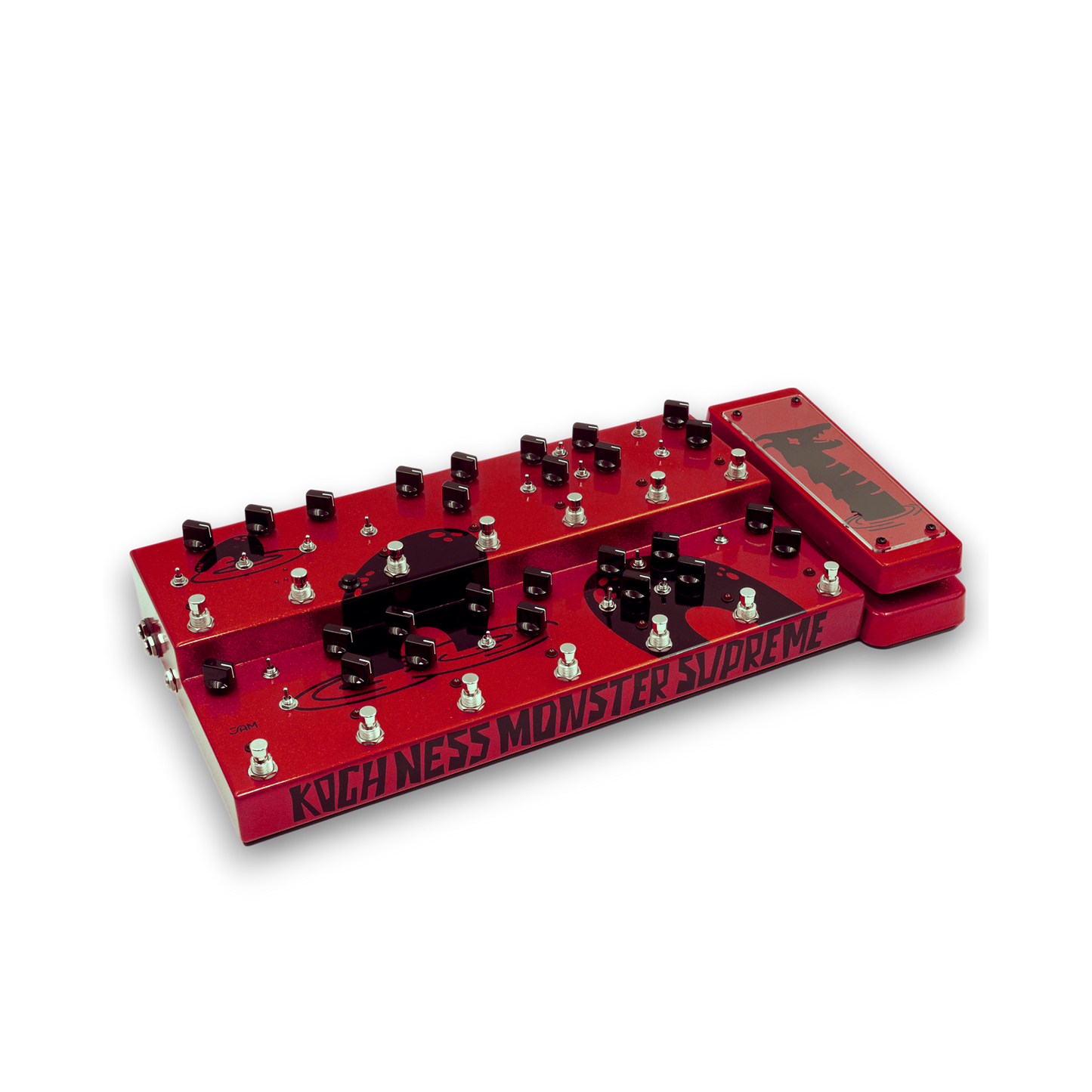 JAM Pedals Custom Koch Ness Monster Supreme Multi Effects Pedal - Crimson