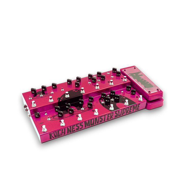 JAM Pedals Custom Koch Ness Monster Supreme Multi Effects Pedal - Dragonfruit