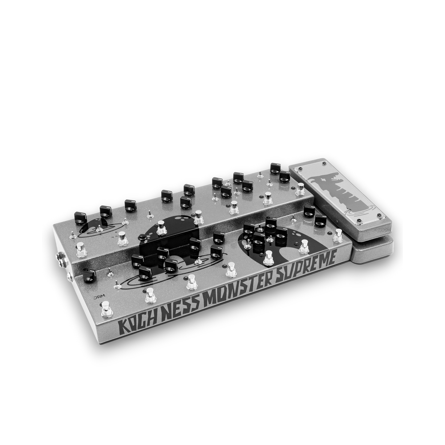 JAM Pedals Custom Koch Ness Monster Supreme Multi Effects Pedal - Highland Silver