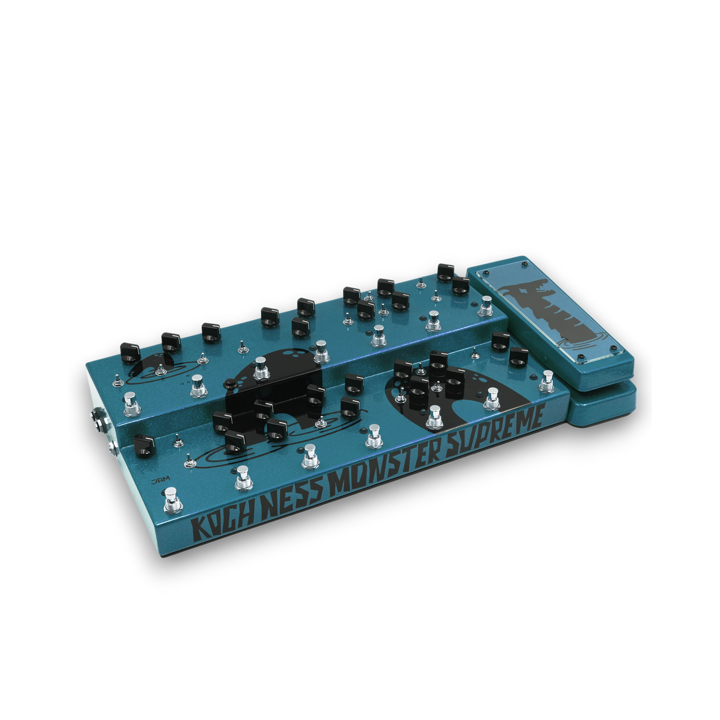 JAM Pedals Custom Koch Ness Monster Supreme Multi Effects Pedal - Loch Mist