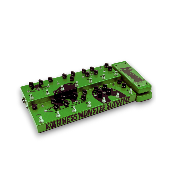 JAM Pedals Custom Koch Ness Monster Supreme Multi Effects Pedal - Serpent Scale