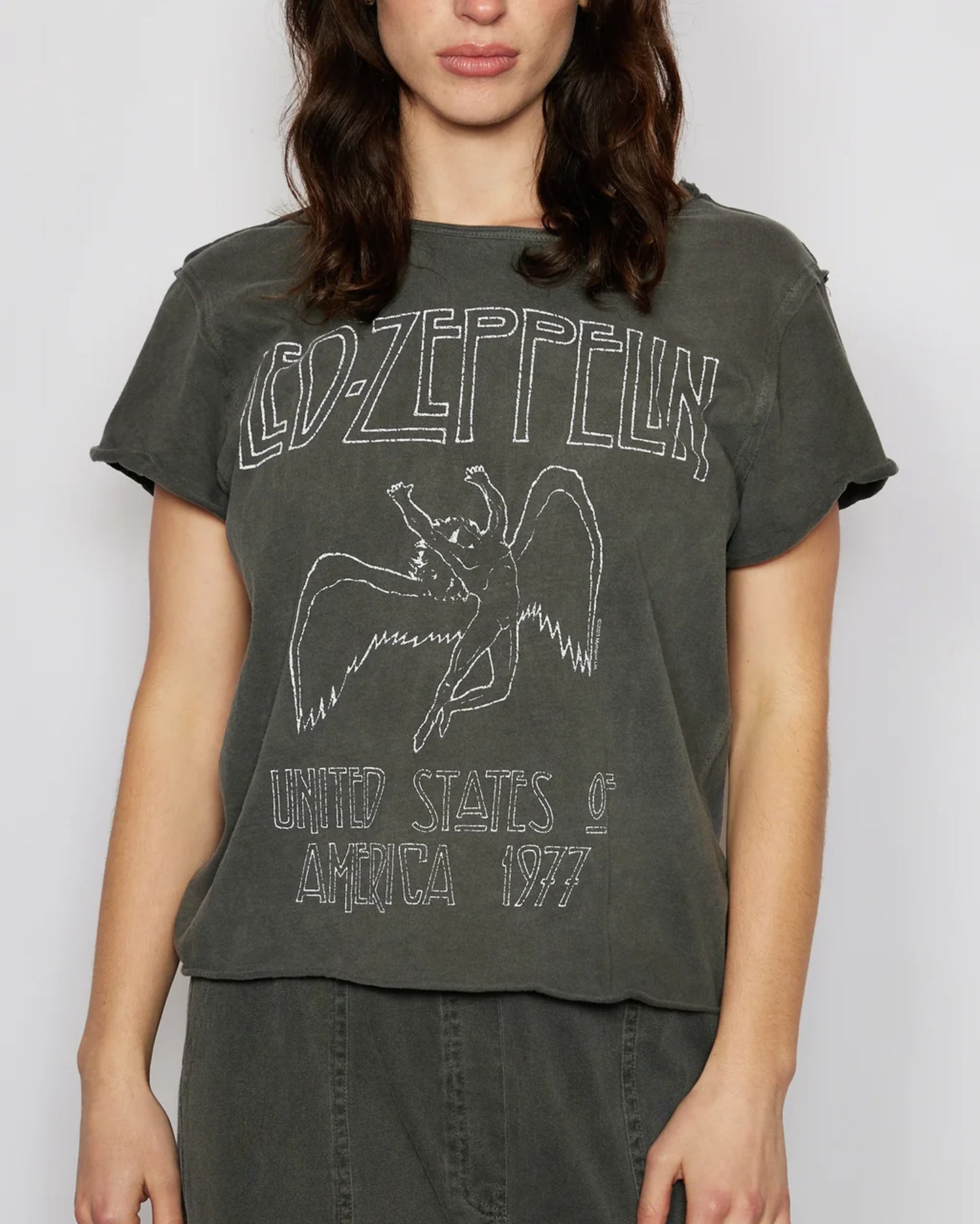 Women's Led Zeppelin USA '77 Tour Tee - Shadow