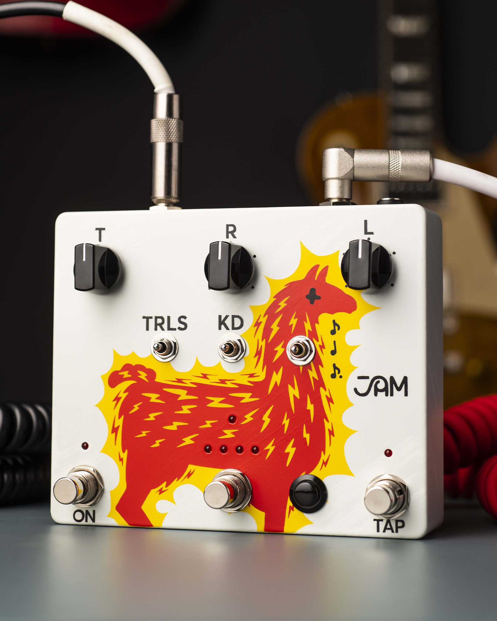 delay lama pedal JAM Pedals Delay Llama XTREME Analog Delay Pedal – Round Hill Music Co