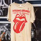 Madeworn Rolling Stones 90's Fit Tee - Tea Stained