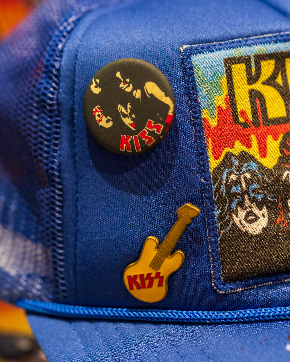 Madeworn Kiss Legends Trucker Hat - Blue