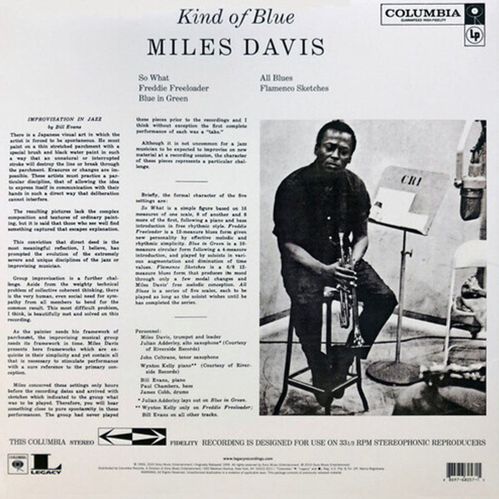 MILES DAVIS / KIND OF BLUE