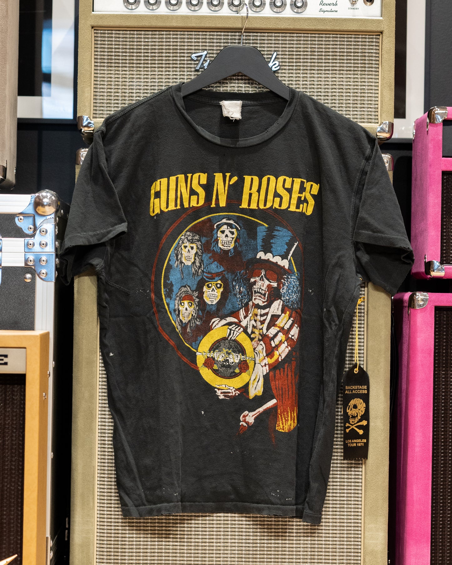 Madeworn Guns N' Roses 90's Fit Tee - Coal