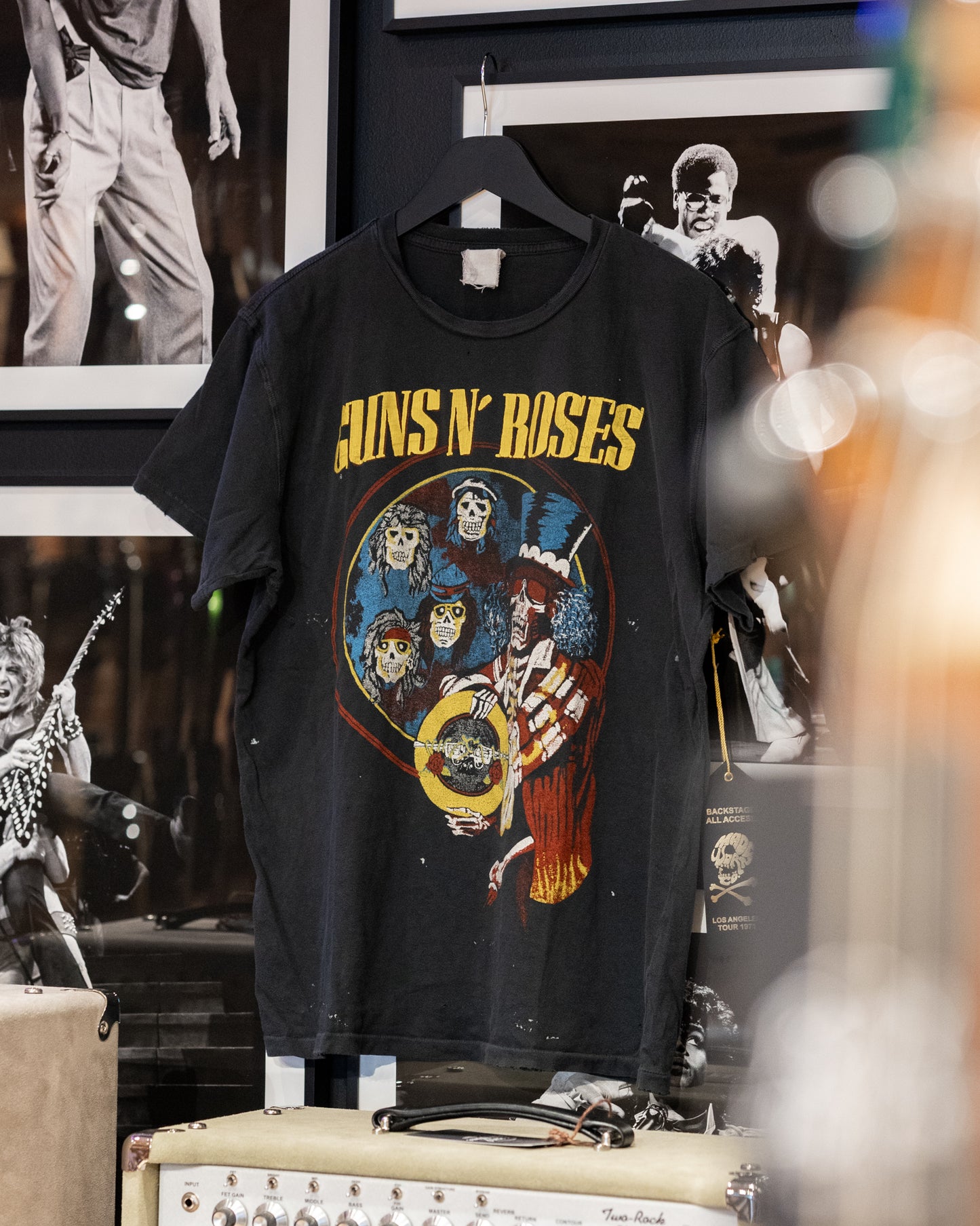 Madeworn Guns N' Roses 90's Fit Tee - Coal