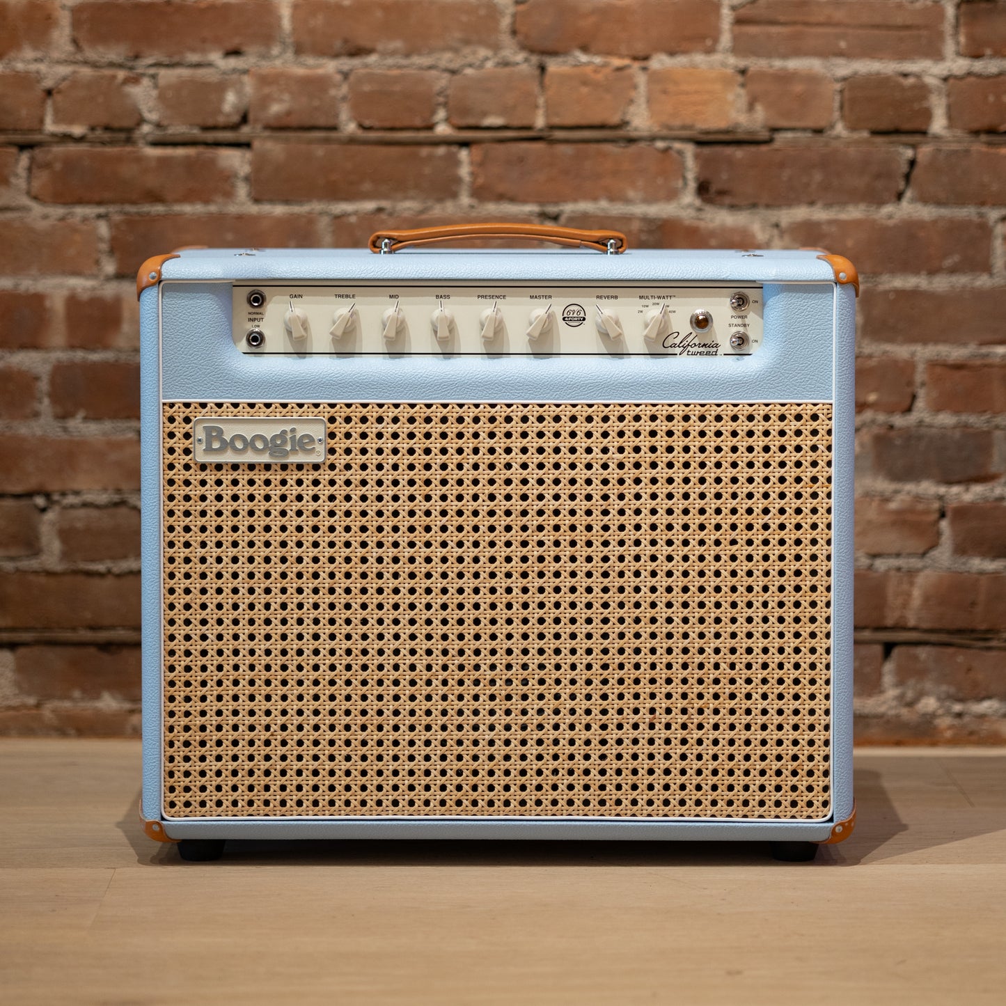 MESA/Boogie California Tweed Configured 40W 1x12 Combo - Baby Blue / Wicker