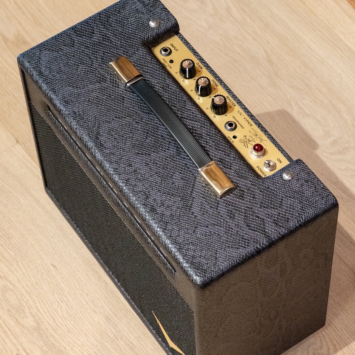 Magnatone Lil' Viper 8W 1x8 Combo - Slash Purple Python