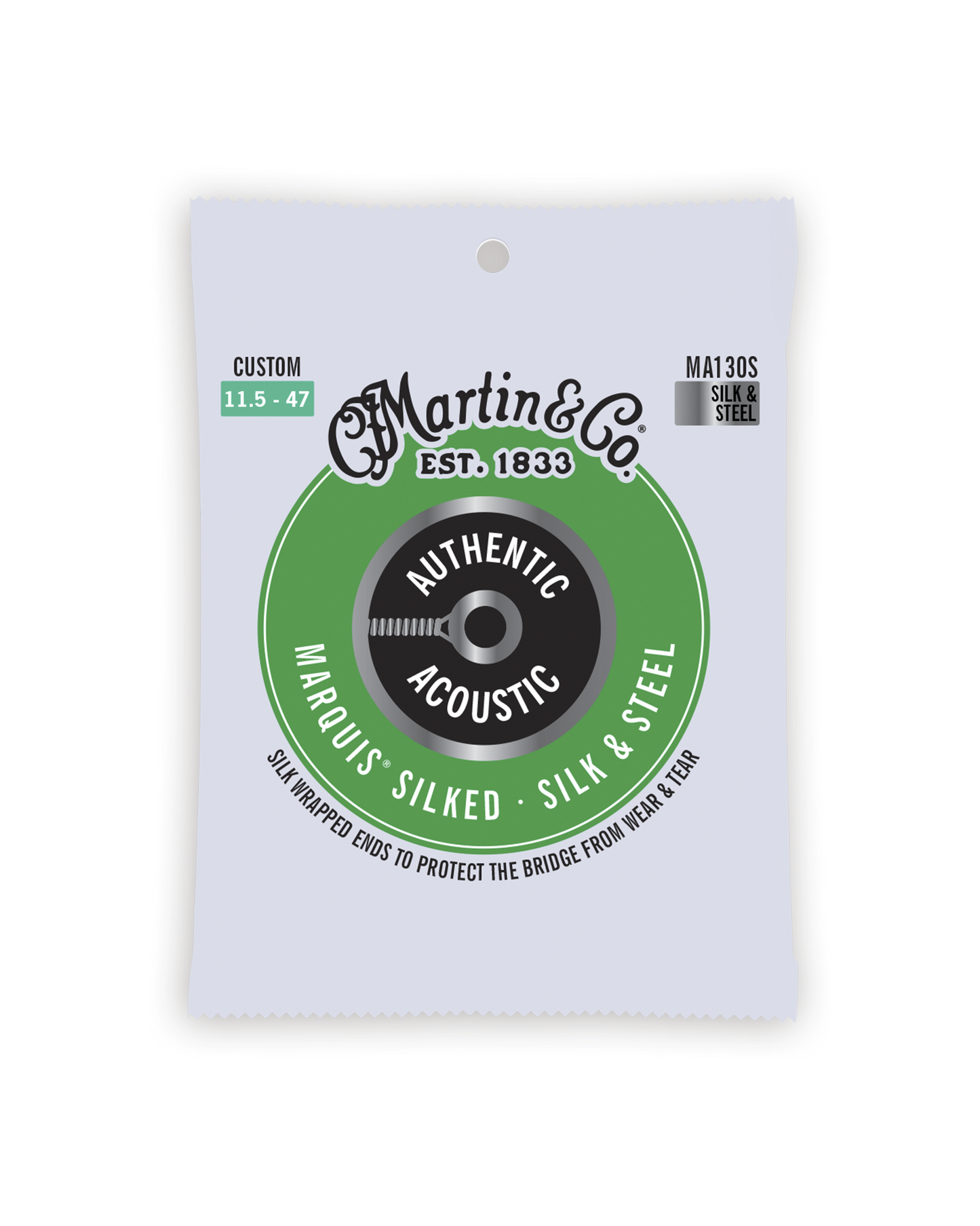 Martin "Authentic" Marquis Silk & Steel Acoustic Guitar Strings