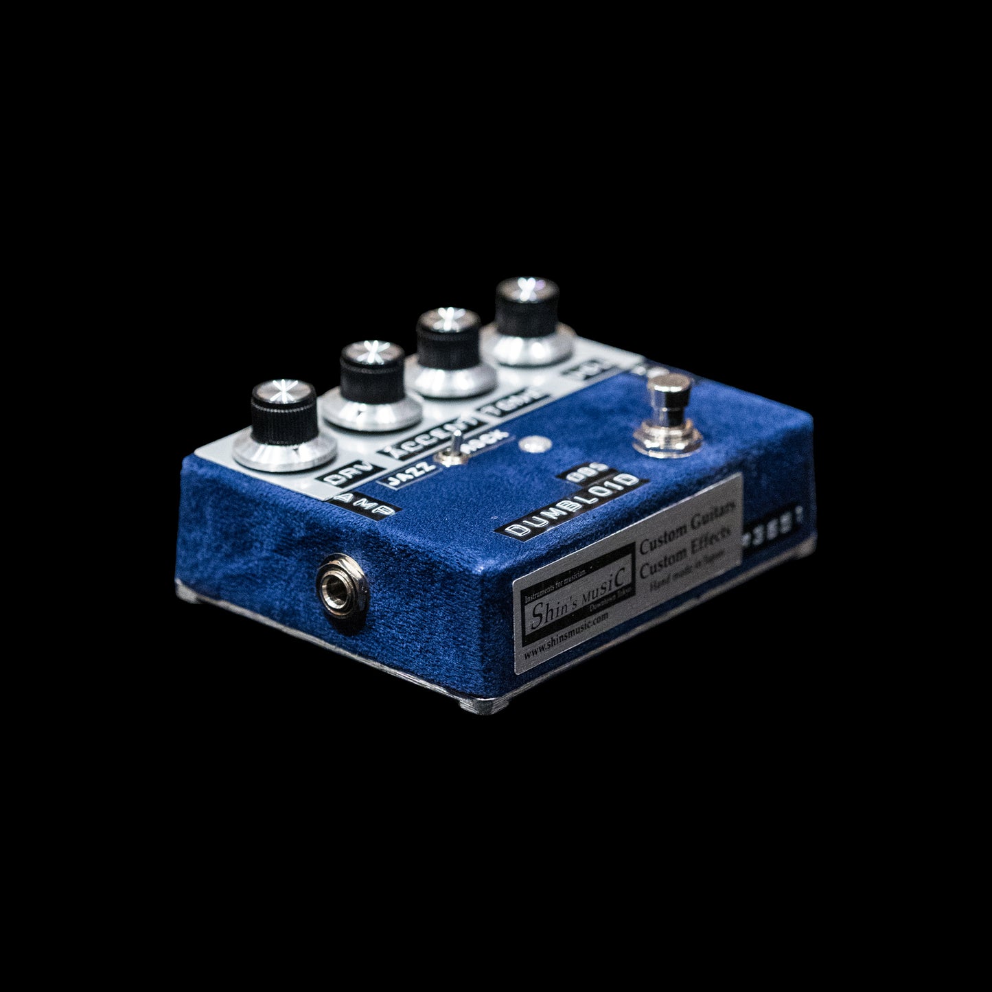 Dumbloid ODS Custom Preamp Drive Pedal - Navy Suede