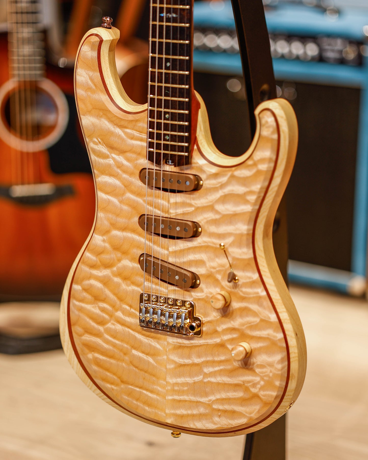 Barlow Guitars Eagle - Master Grade Quilted Maple