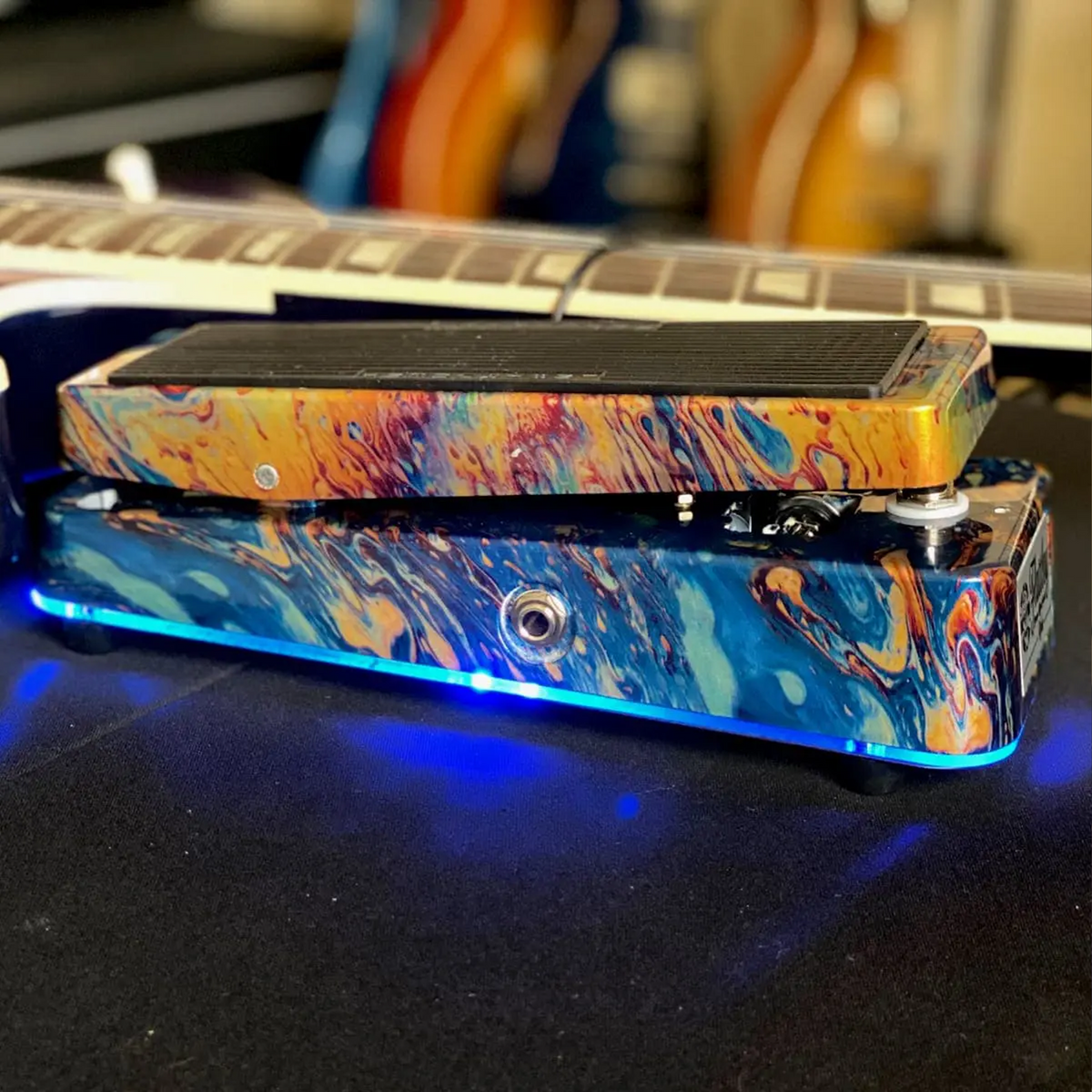 Flattley Wah Pedal - Oil Slick