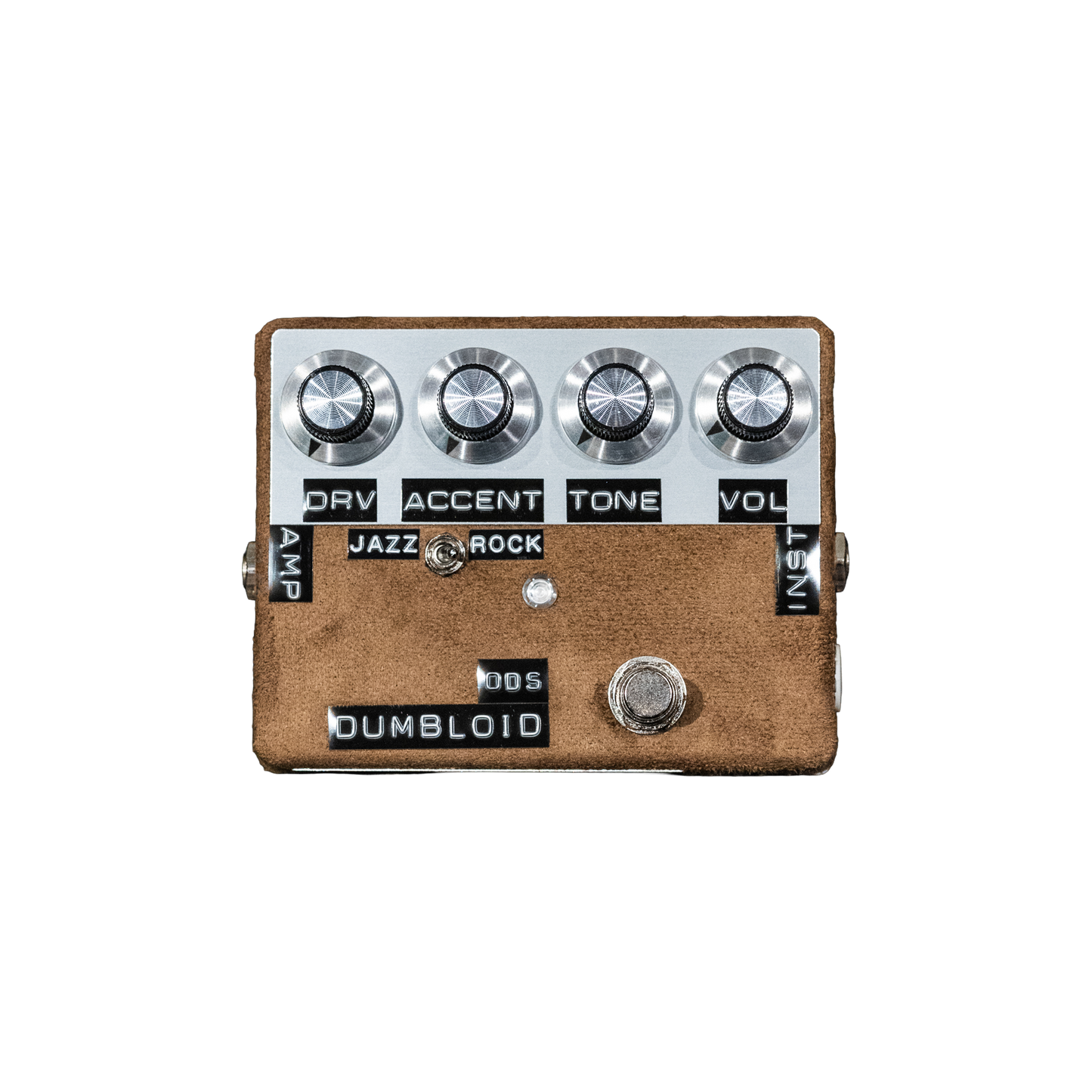 Dumbloid ODS Custom Preamp Drive Pedal - Olive Suede