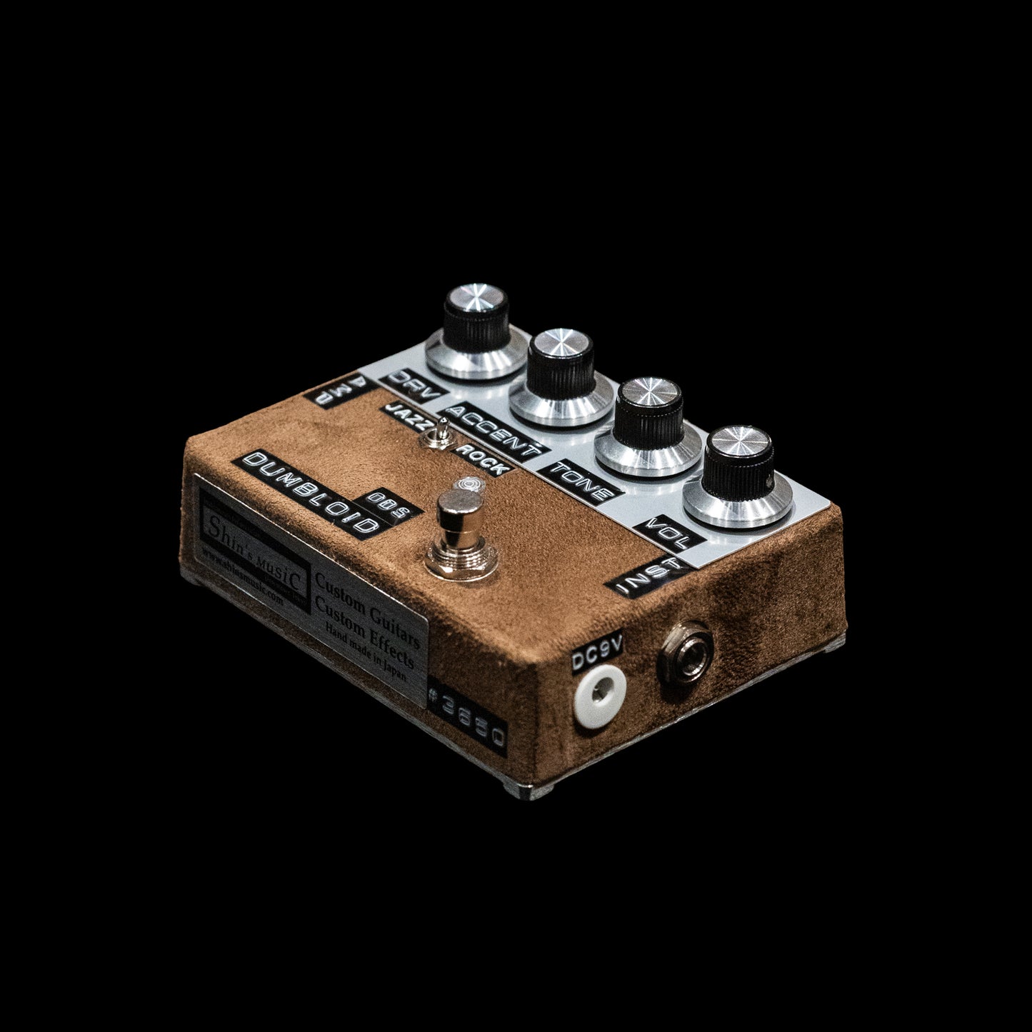 Dumbloid ODS Custom Preamp Drive Pedal - Olive Suede