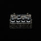 Dumbloid FET Custom Preamp Drive Pedal - Grey Western / Black Panel
