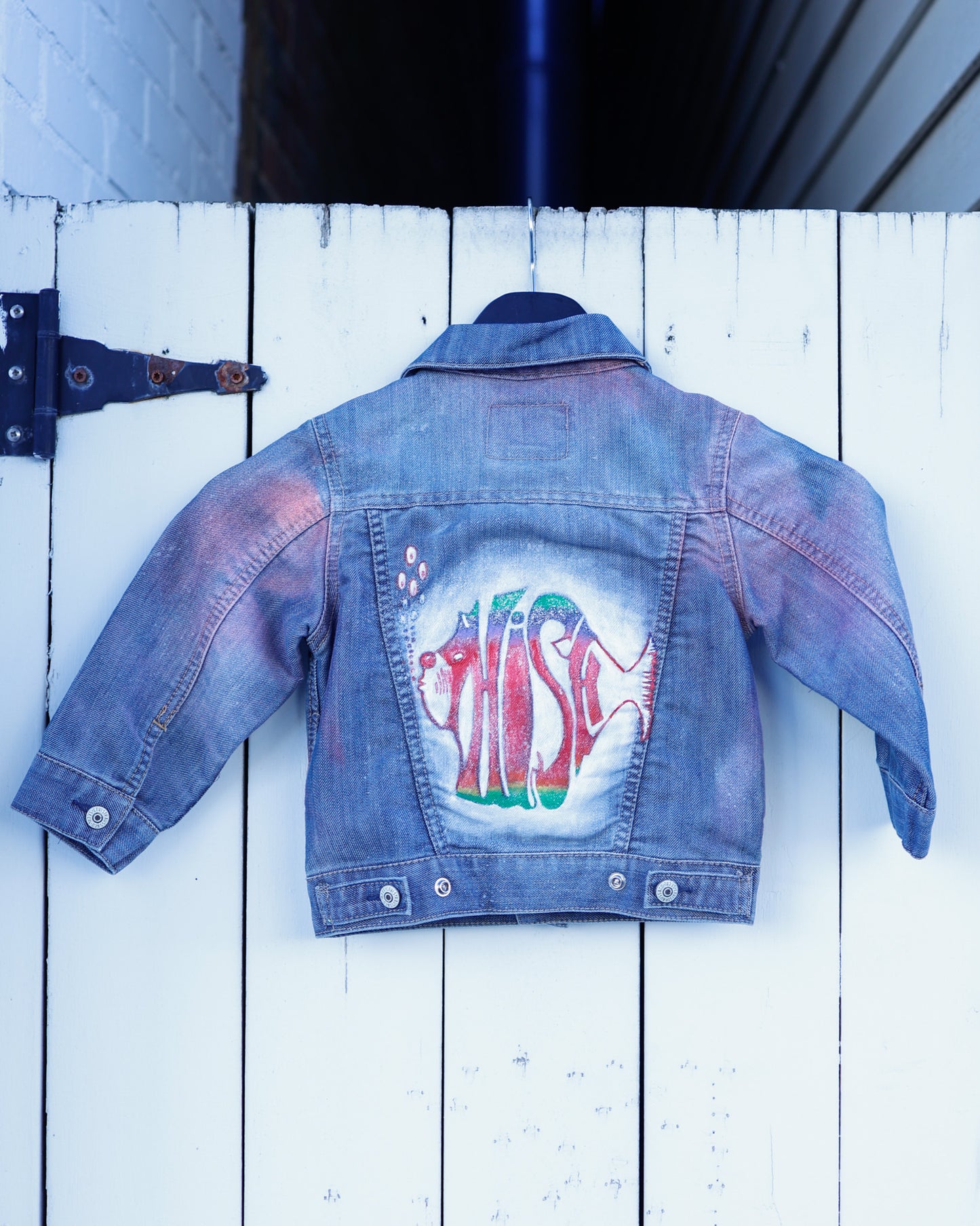 Phish Hand-Painted Denim Jacket (Baby Size)