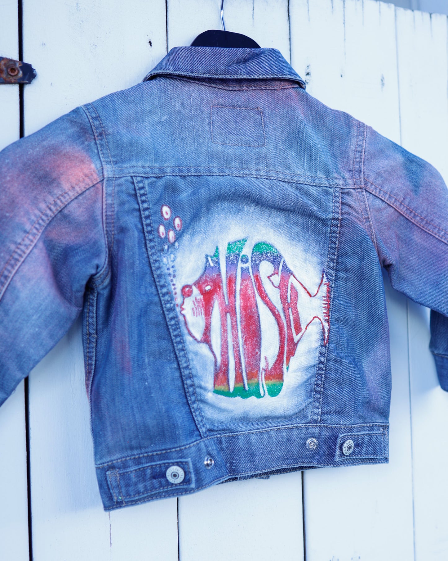 Phish Hand-Painted Denim Jacket (Baby Size)