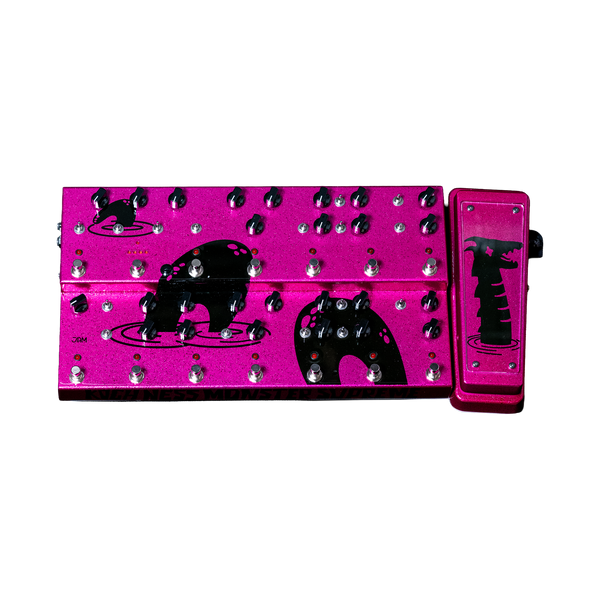 JAM Pedals Custom Koch Ness Monster Supreme Multi Effects Pedal - Dragonfruit