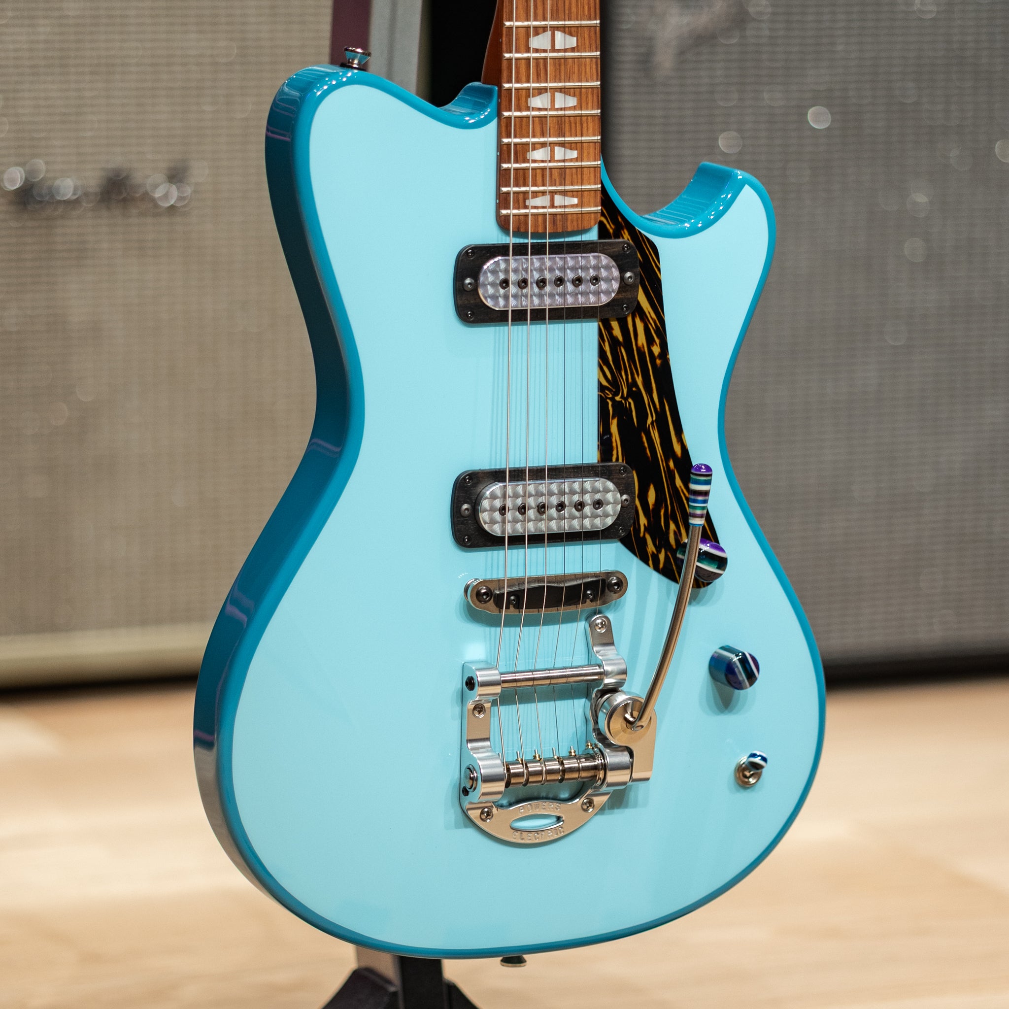 Powers Electric A-Type FF42 Two-Tone - Larkspur Blue & Cascade