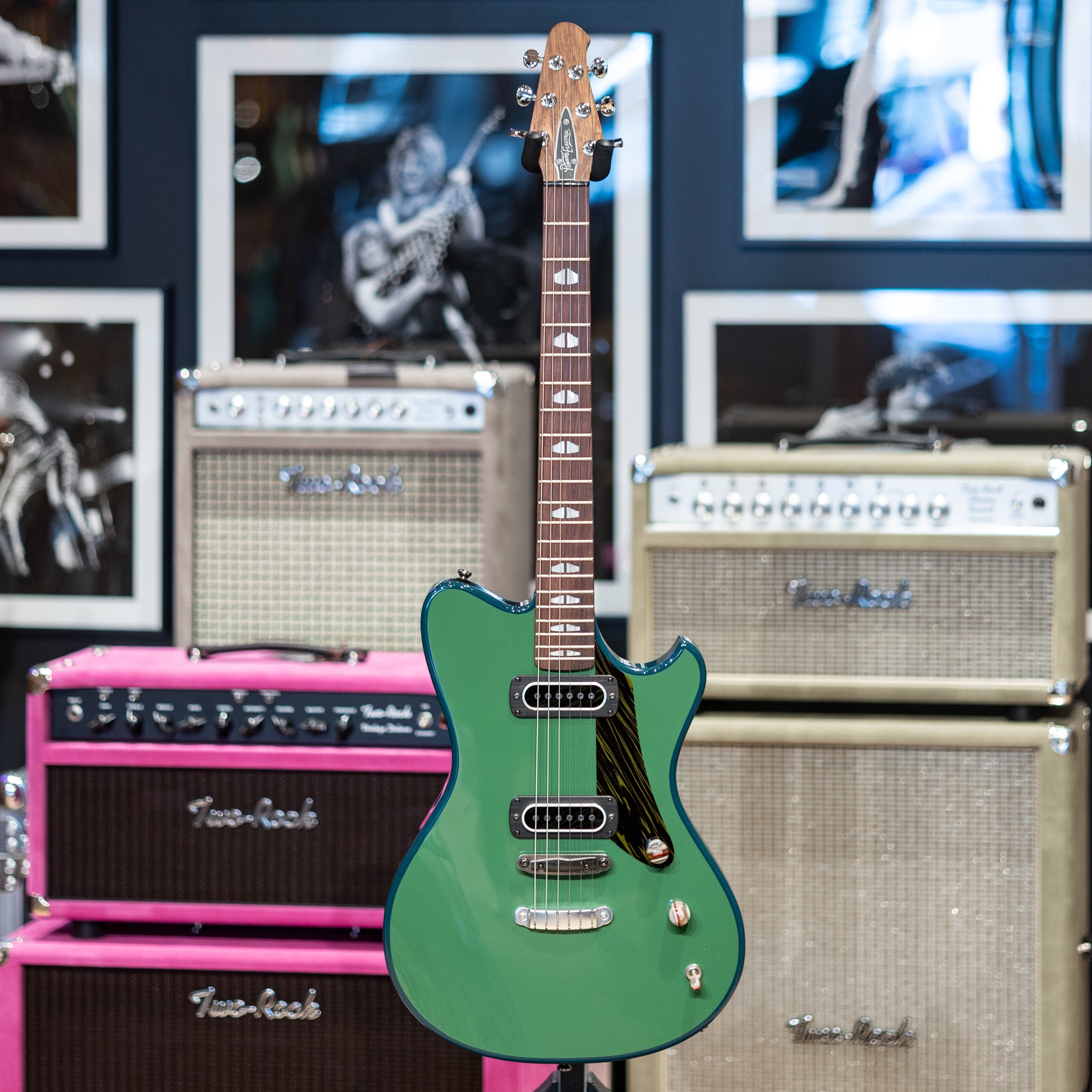 Powers Electric A-Type FF42 Two-Tone - Leaf Green & Fjord Green