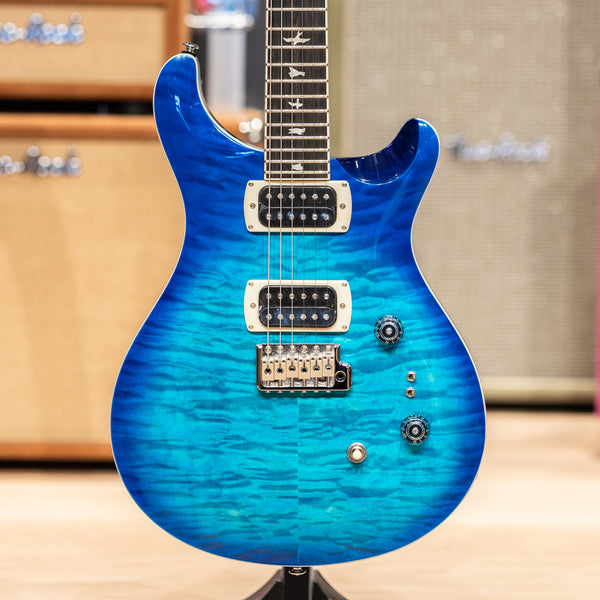 PRS SE Custom 24-08 Quilt - Lake Blue – Round Hill Music Co