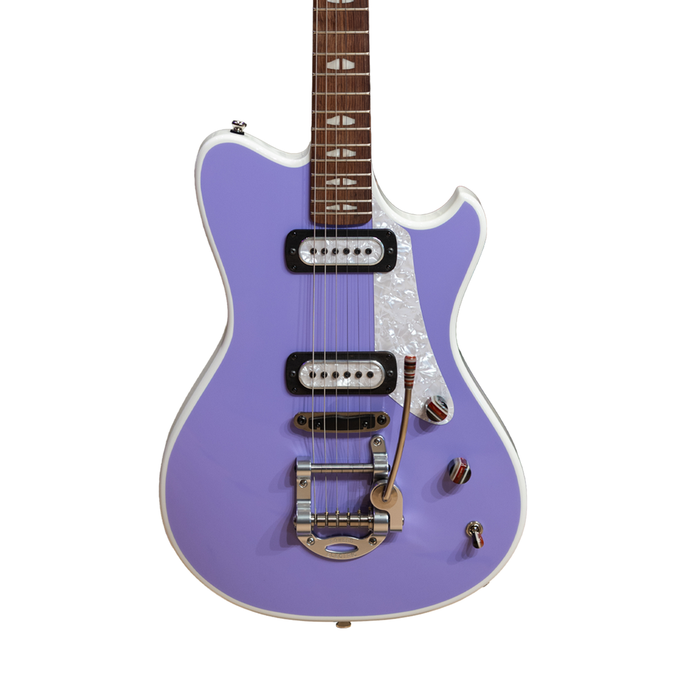 Powers Electric A-Type PF42 Two-Tone - Lilac & Moonlight White