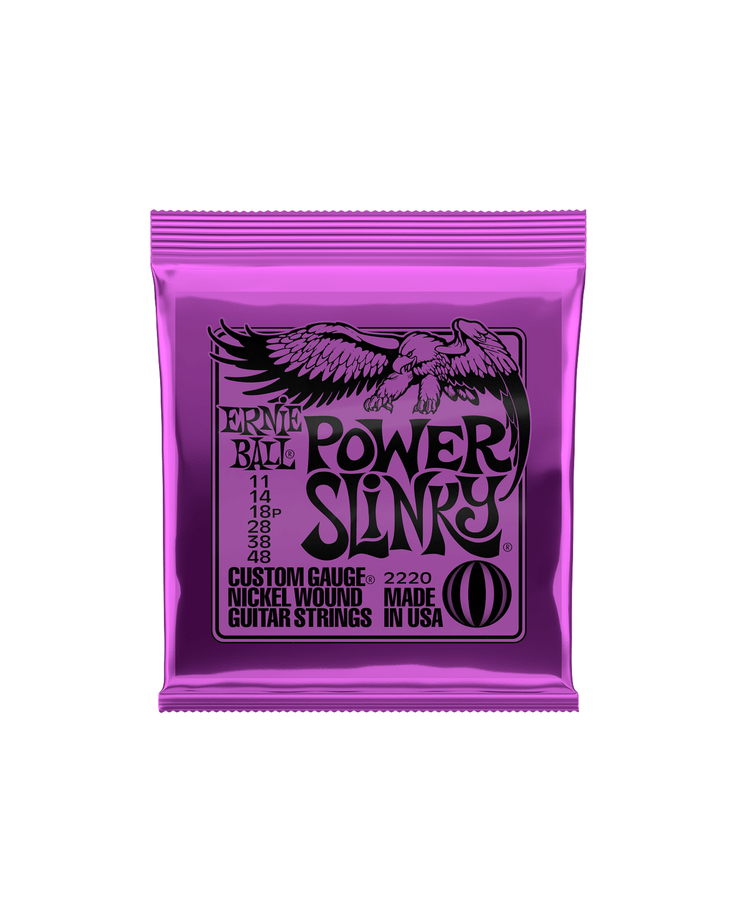 Power Slinky Nickel Wound Electric Guitar Strings 11-48 Gauge