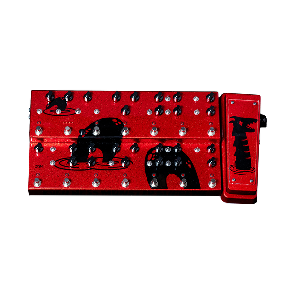 JAM Pedals Custom Koch Ness Monster Supreme Multi Effects Pedal - Crimson