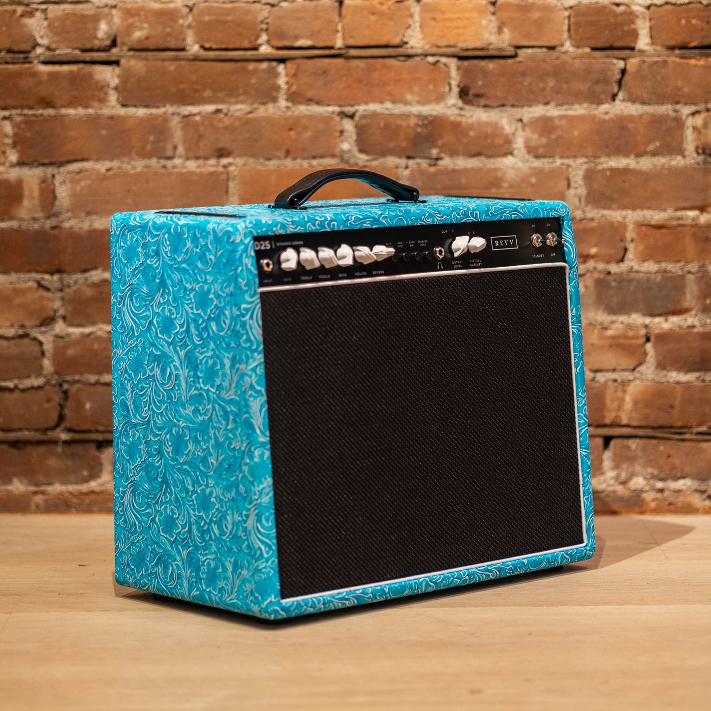 Revv Dynamis D25 Custom 25W 1x12 Combo - Teal Western